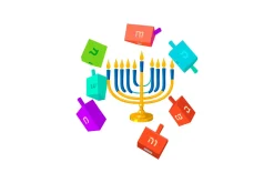 Holiday Candle Icons Set