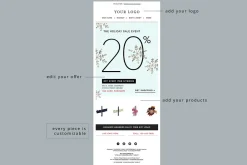 Holiday Sale Email Template