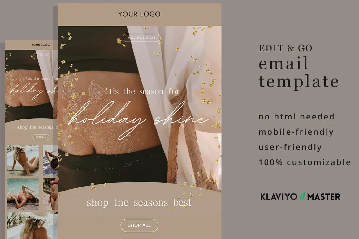 Holiday Shine Email - Klaviyo