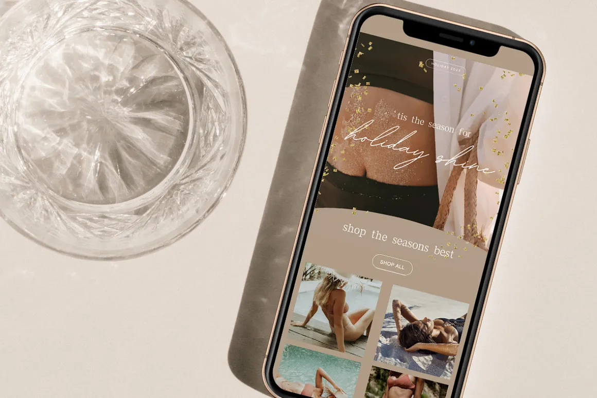 Holiday Shine Email - Klaviyo