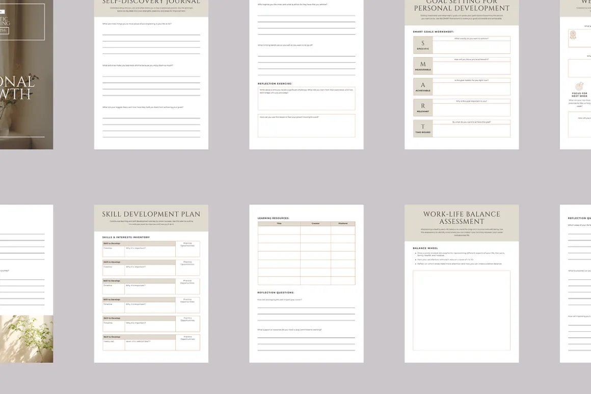HOLISTIC COACHING WORKBOOK CANVA