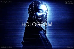 Hologram Photo Effect