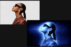 Hologram Photo Effect