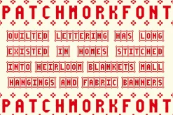HomeStitch Hand Crafted Font