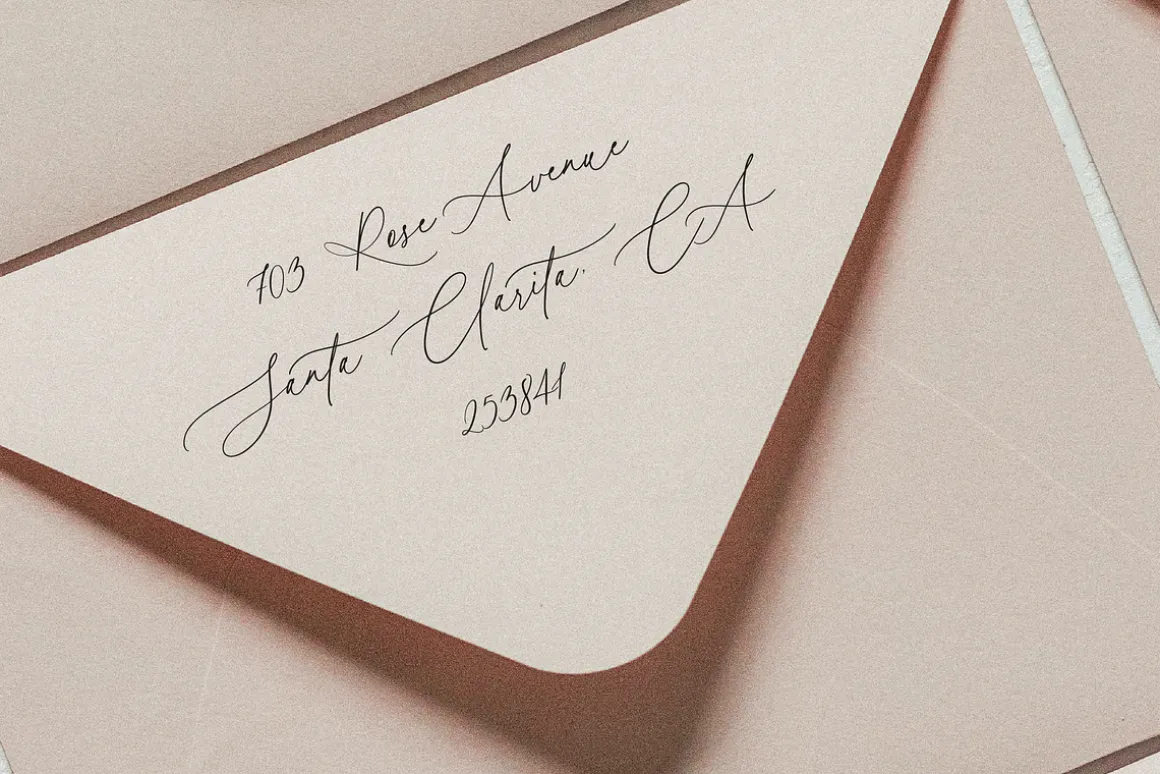 Honey Vineyard // Modern Calligraphy
