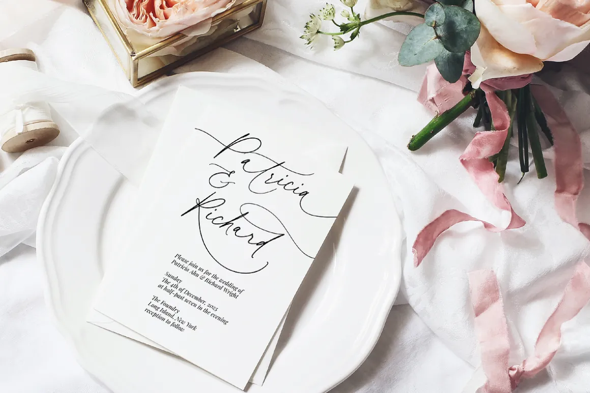Honey Vineyard // Modern Calligraphy