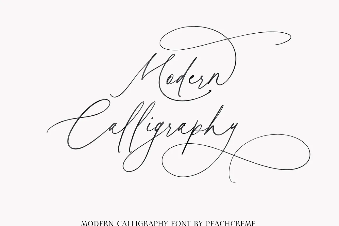 Honey Vineyard // Modern Calligraphy