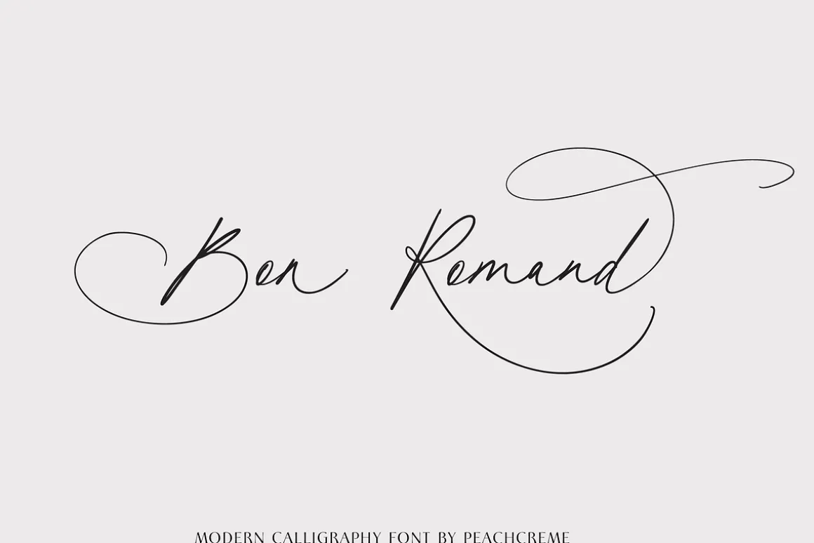 Honey Vineyard // Modern Calligraphy