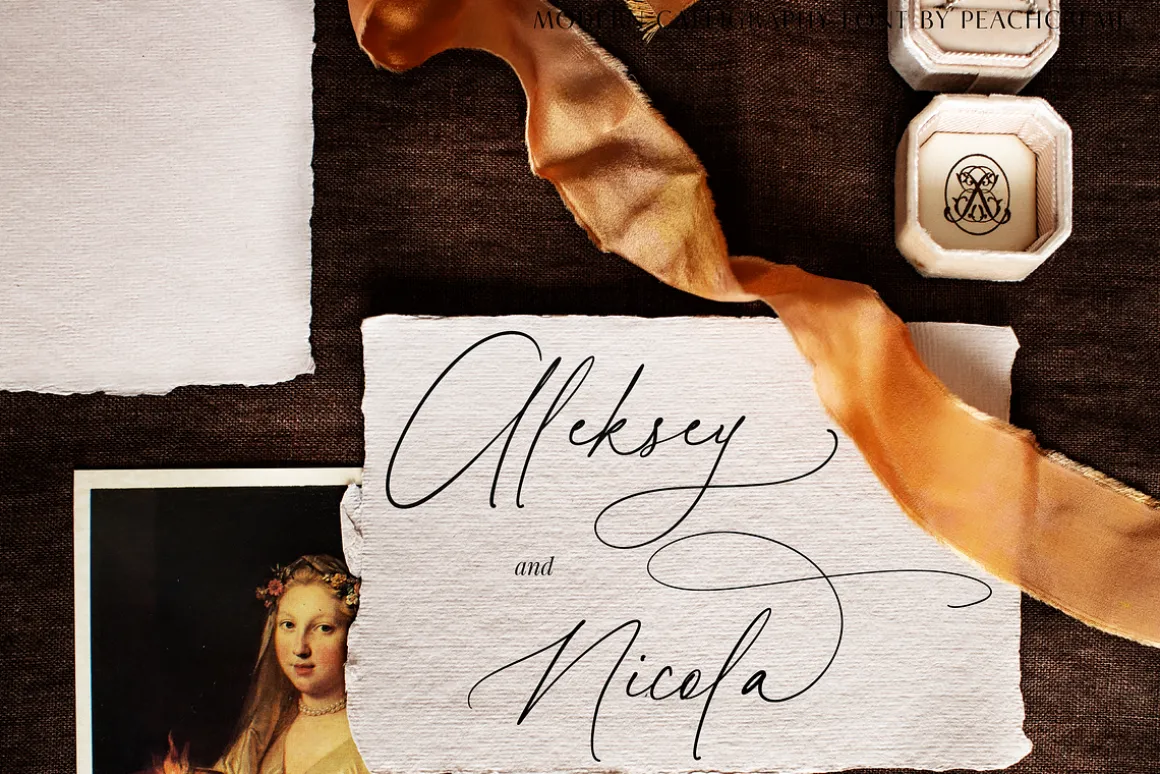 Honey Vineyard // Modern Calligraphy