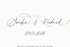 Honey Vineyard // Modern Calligraphy