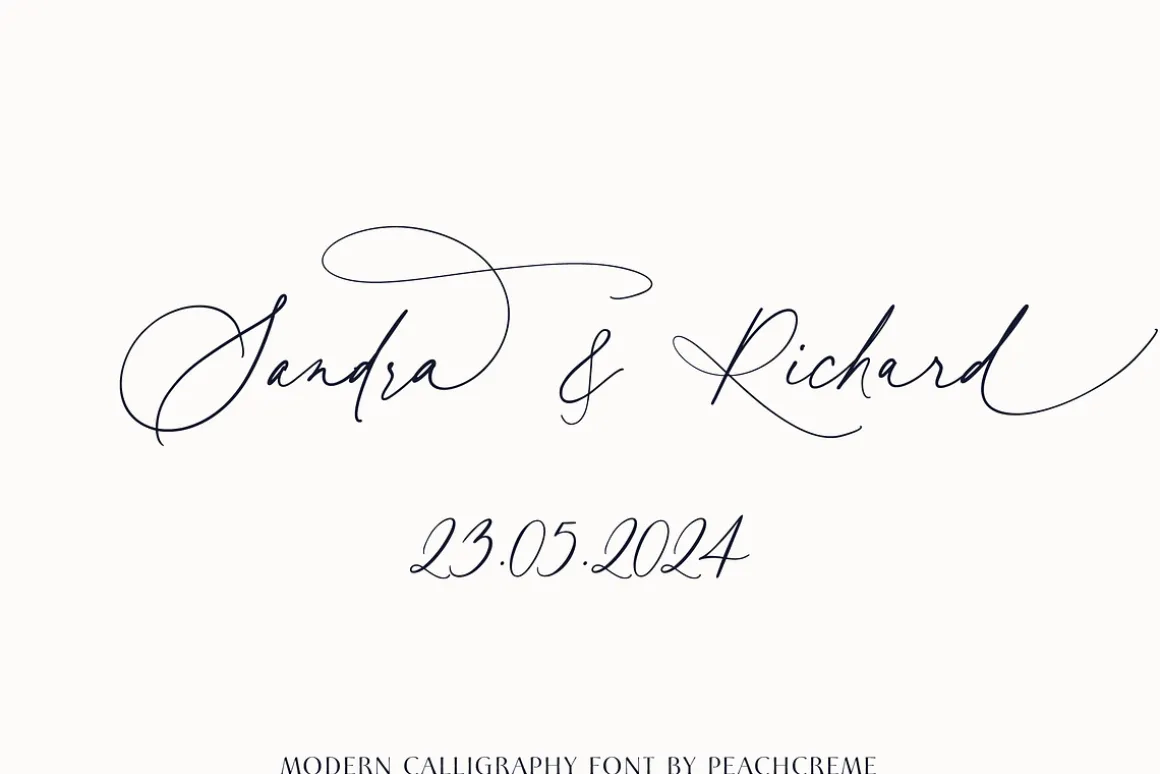 Honey Vineyard // Modern Calligraphy