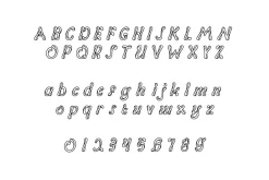 HOOKLINE Monogram rounded logo font