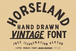 Horseland - Free Illustration Vector