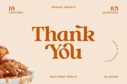 Hot Caramel Bold Serif Display