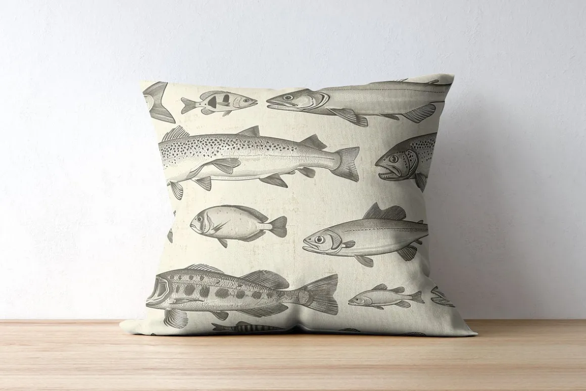10 Hudson's Vintage Fish Patterns