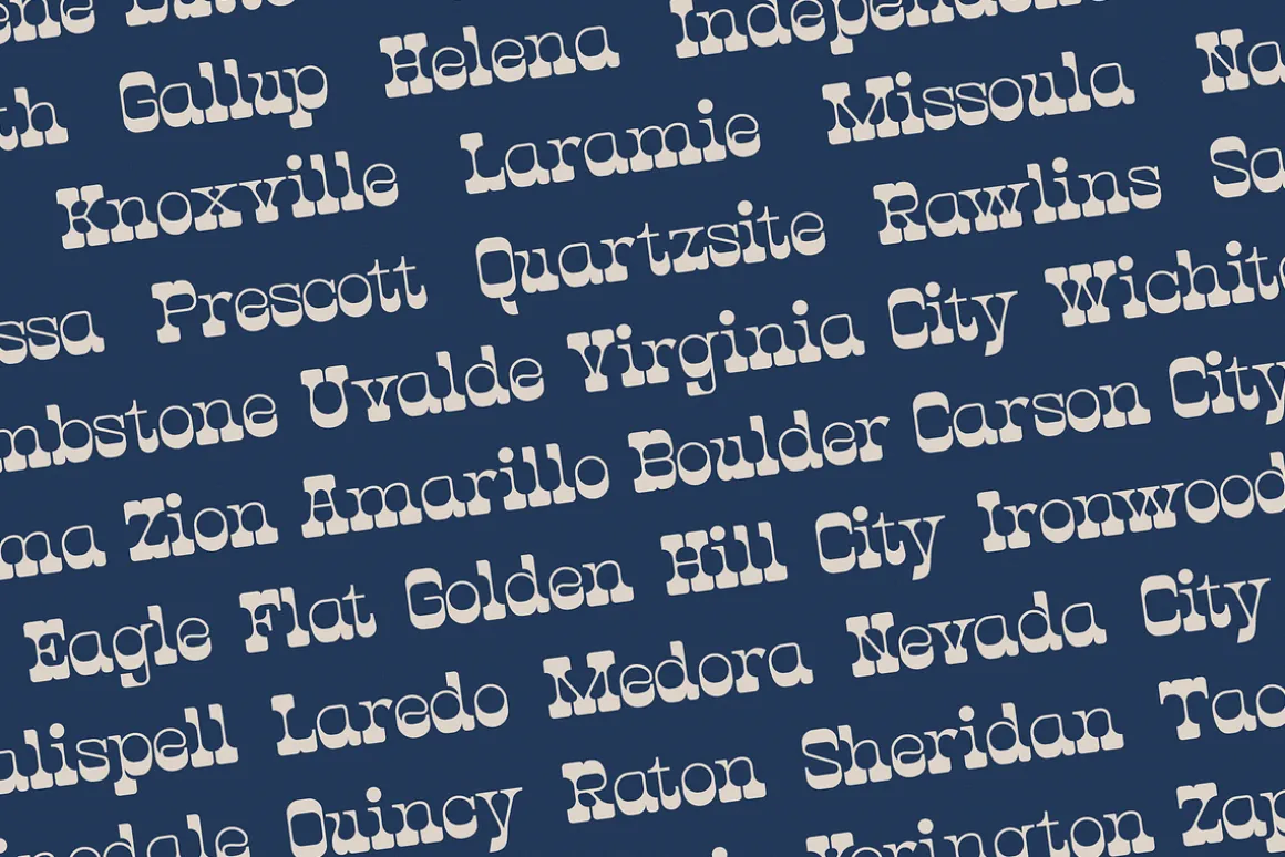 Hunting Ground | Western Slab Serif