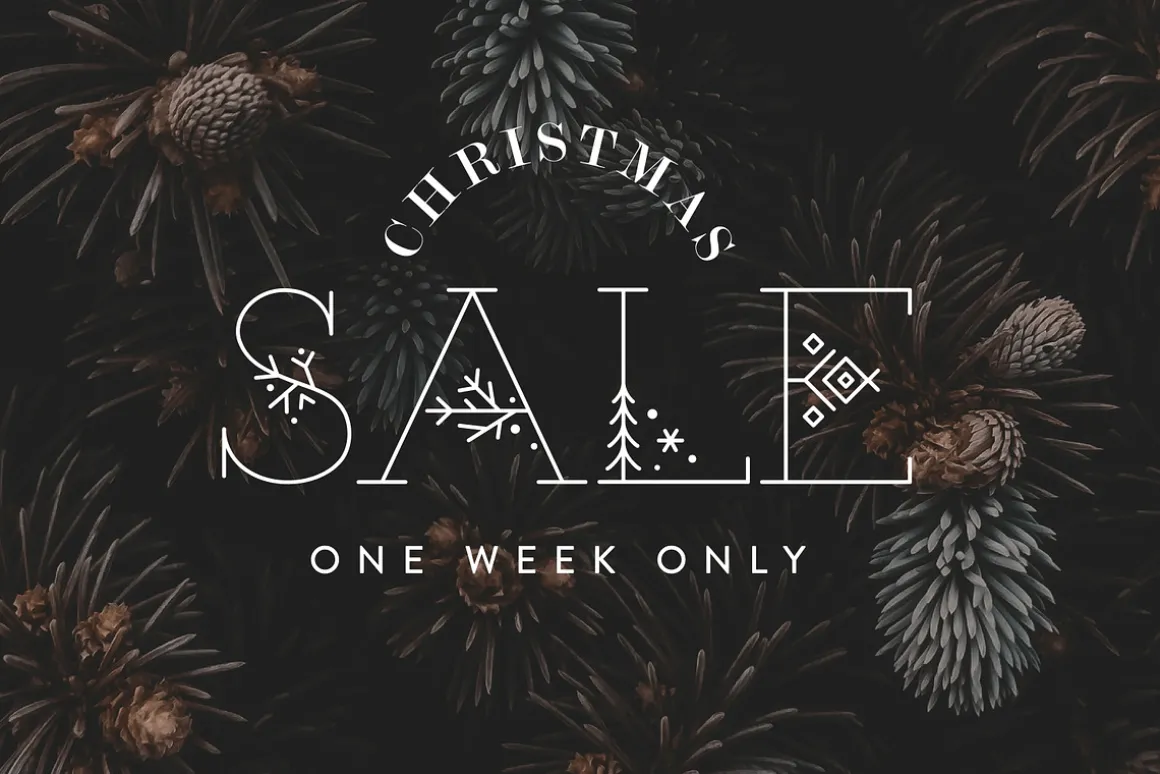 Hygge Adore - Christmas Serif Font