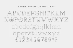 Hygge Adore - Christmas Serif Font