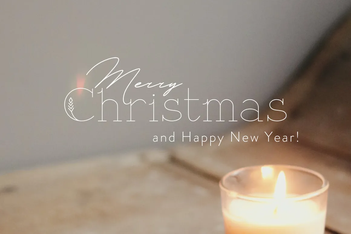 Hygge Adore - Christmas Serif Font