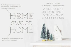 Hygge Adore - Christmas Serif Font