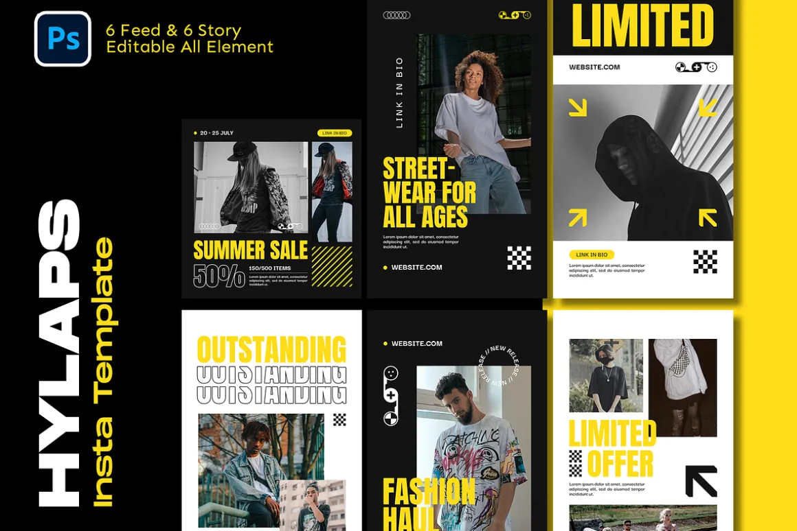 Hylaps Social Media Template