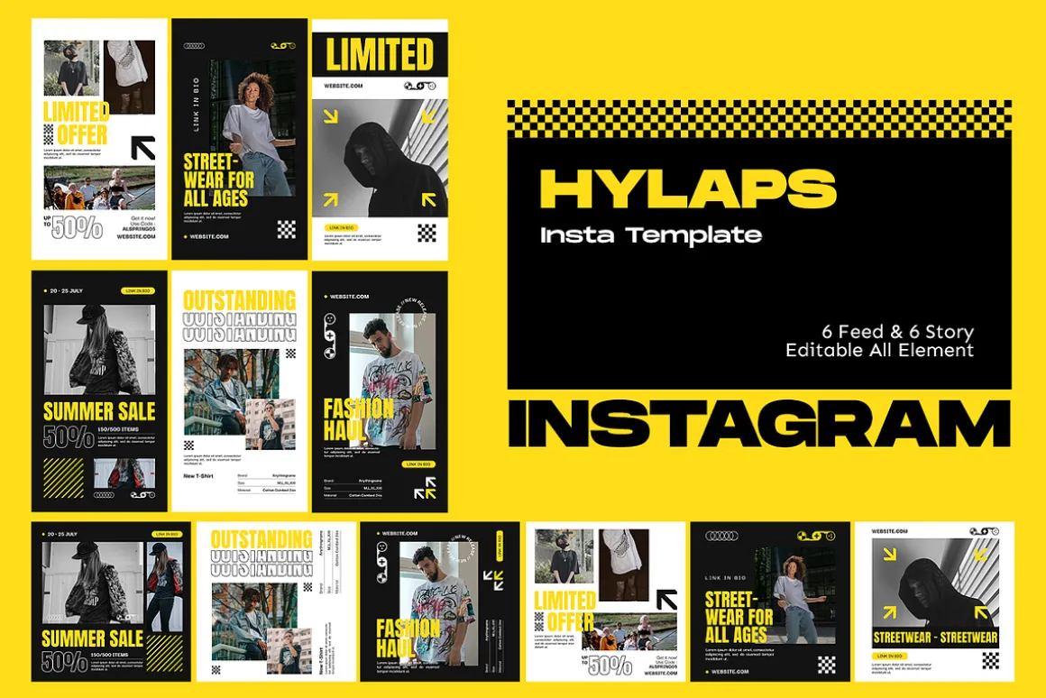 Hylaps Social Media Template
