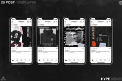 Hype Instagram Story/Post Templates