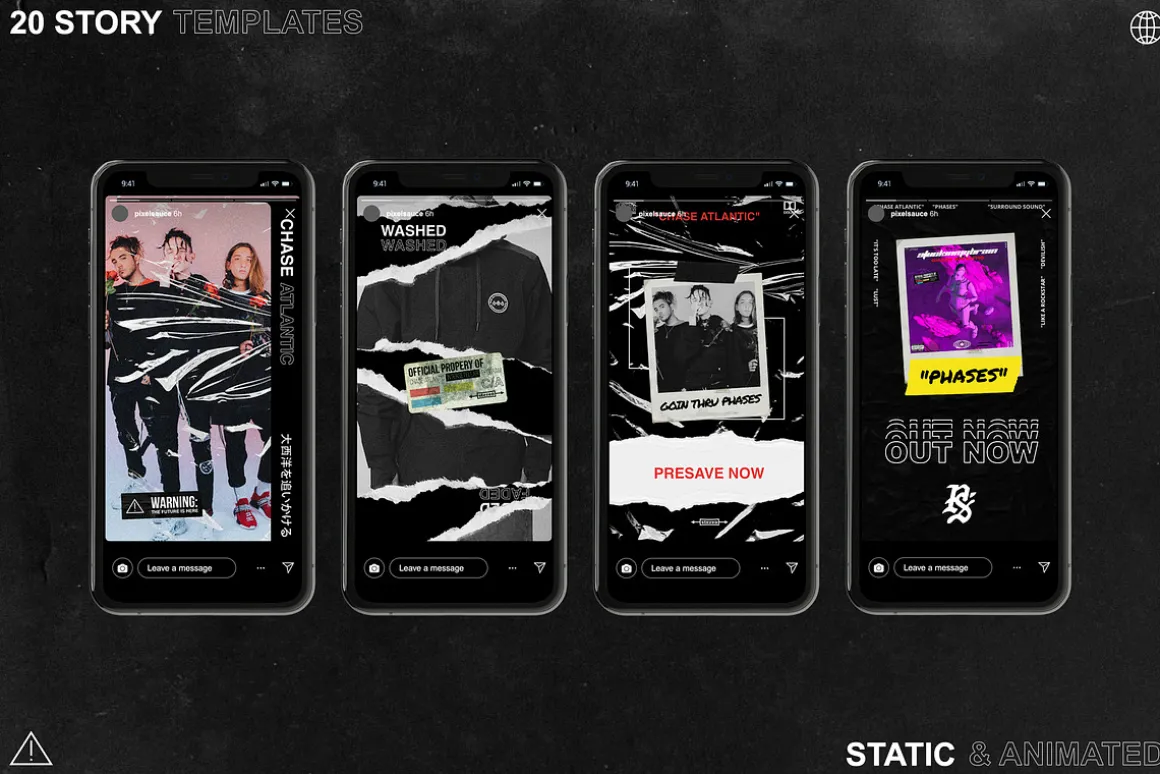 Hype Instagram Story/Post Templates