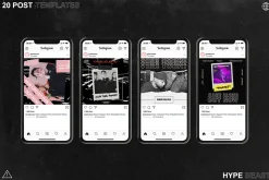 Hype Instagram Story/Post Templates