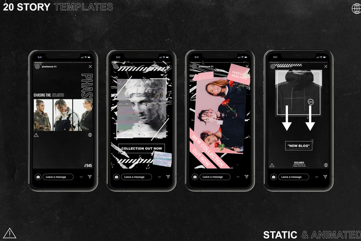 Hype Instagram Story/Post Templates