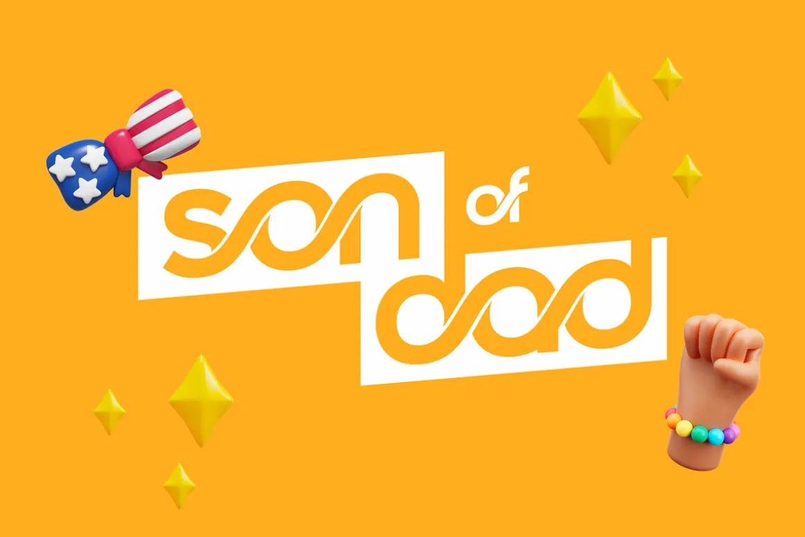 iBrand Ligature - Logo Font