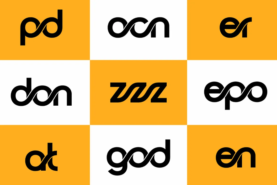 iBrand Ligature - Logo Font
