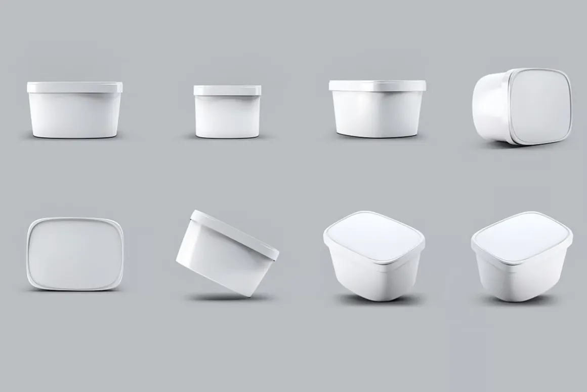 Ice Cream Container Mock-Up