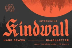IC Kindwall - Organic Blackletter