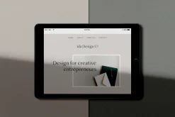 Ida - iPad Mockup Scene Creator