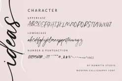Ideas Script Font