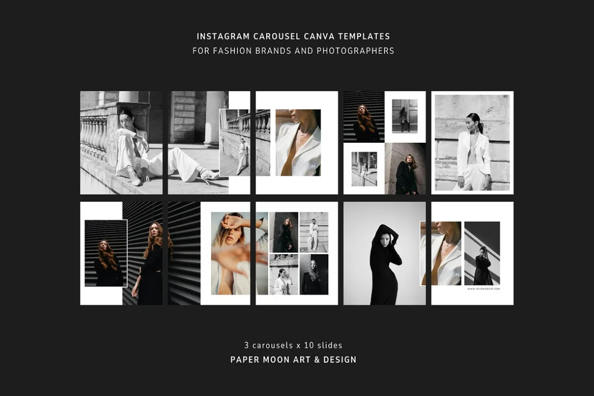 IG Photo Carousel Canva Templates 01