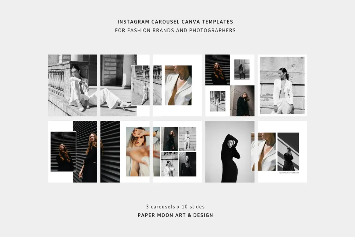 IG Photo Carousel Canva Templates 01