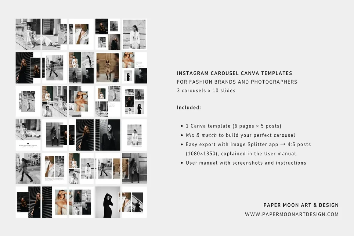 IG Photo Carousel Canva Templates 01