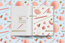 Illusion- 3D Geometric Objects