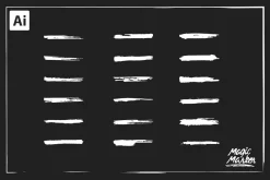 Illustrator Brushes Super Bundle