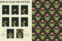 Illustrator Flower & Foliage Brushes