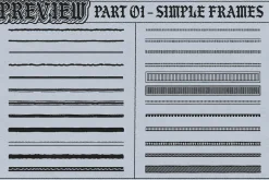 Illustrator Frames Brushes