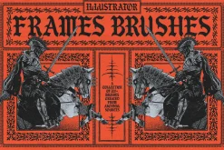 Illustrator Frames Brushes