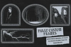 Illustrator Frames Brushes