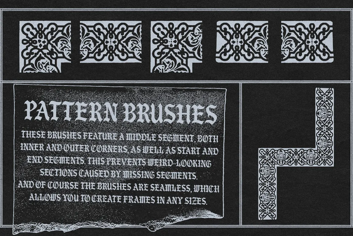 Illustrator Frames Brushes