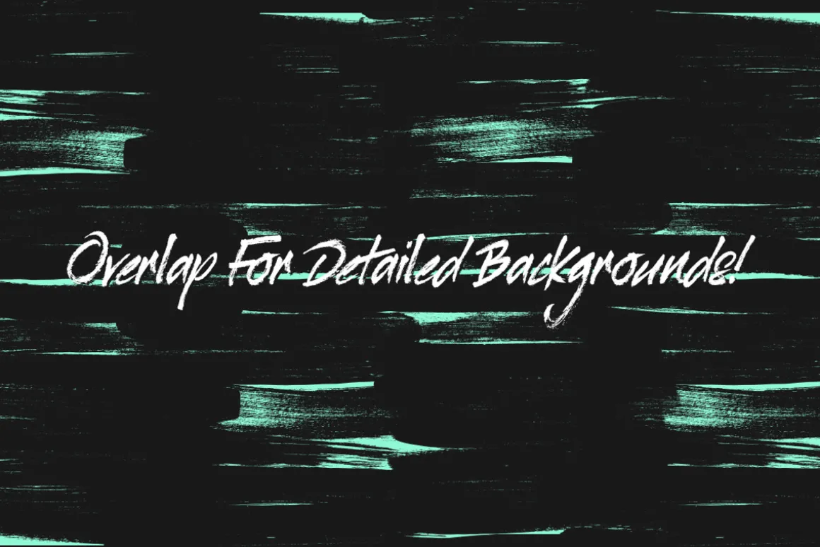 105 Illustrator Paint Stroke Brushes