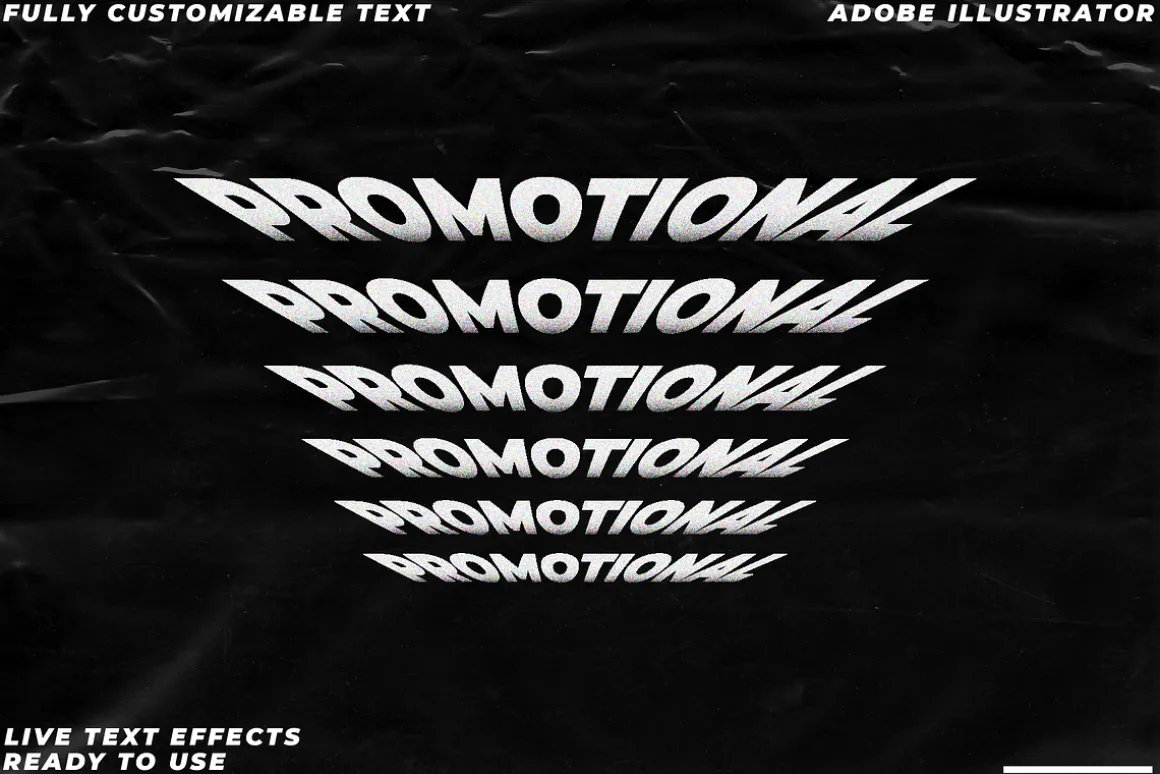 25 Illustrator text effects Kinetic