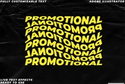 25 Illustrator text effects Kinetic