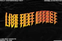 25 Illustrator text effects Kinetic